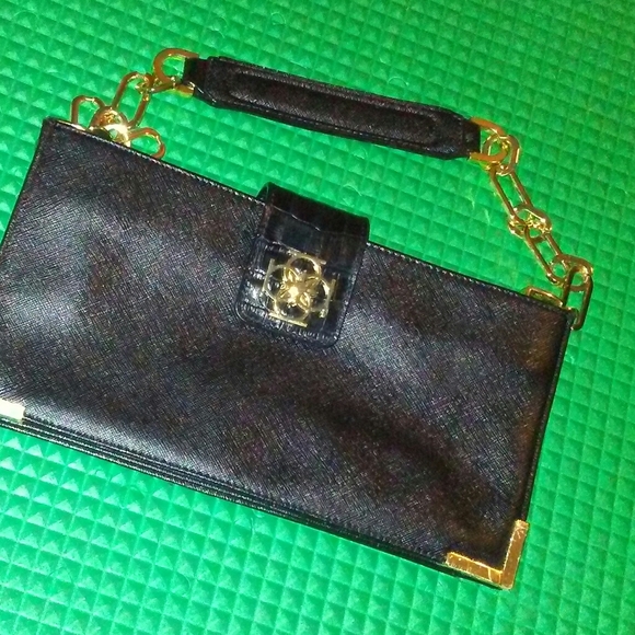 Black Saffron Leather Bag - Picture 2 of 8